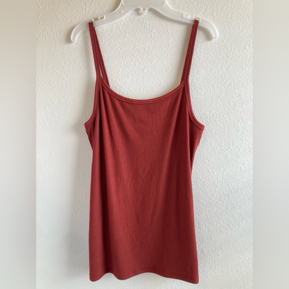 No Boundaries Rust Brown Cami Tank Top Juniors L